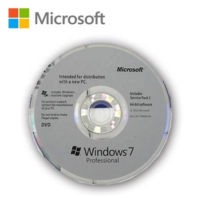 Windows 7 Oem Product Key Retail Box System Builder DVD 1 Pack Original