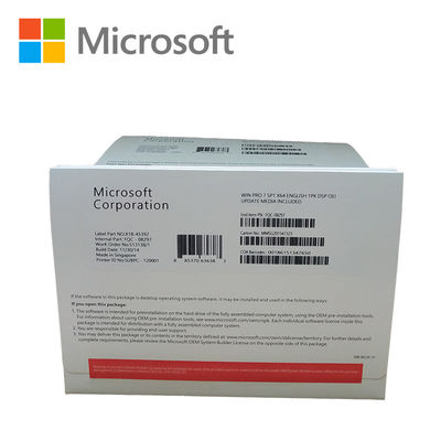 Microsoft 32 64 bit  Windows 7 License Key / Windows 7 COA Sticker Full Version