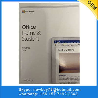 100% Working Retail Microsoft Home And Student 2019 Key Lifetime Use Online Activation
