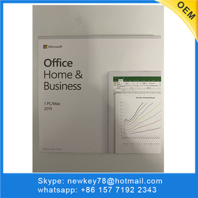 With DVD Microsoft Home And Business 2019 Retail Box Package Office 2019 HB Computer