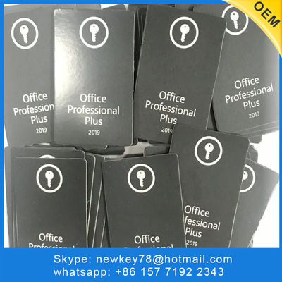 64 Bit Package Microsoft Office 2019 Pro Plus Key with DVD Life Time Warranty