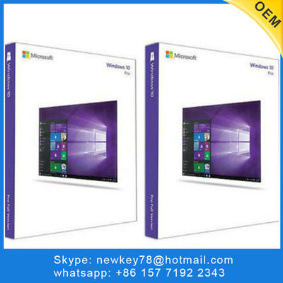 Computer Software Windows 10 Pro Oem Key Usb 3.0 Full Package Win 10 Oem Activation