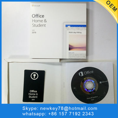 32 Bit 64Bit Microsoft Office Home And Student 2019 DVD For PC Lifetime Warranty