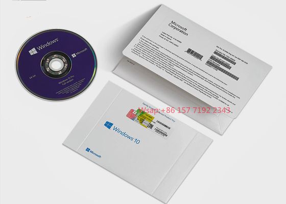 Full Package English Language Windows 10 Pro OEM Dvd For Computer