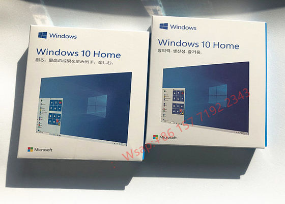 Retail Box Windows 10 Home OEM Japanese Version Windows 10 Home License Key